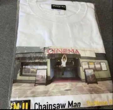 새상품 덴지 체인소 맨 T셔츠 영화 장면 레제편 극장판