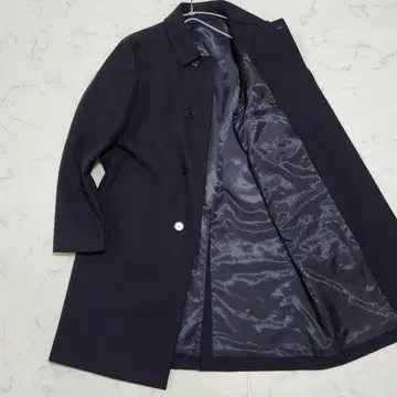 매킨토시 철학 캐시미어 혼방 스텐카라 코트 40