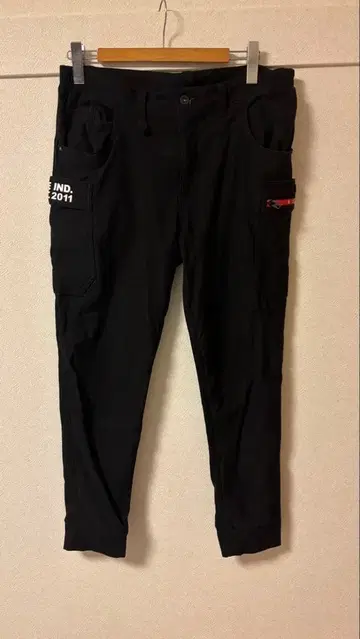 BURTLE 블랙 카고 팬츠 XL No492