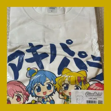 아키파파라 렛츠! 프리파라! T셔츠 화이트 L 프리즘스톤