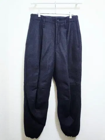 HED MAYNER 울 와이드 팬츠 M 사이즈 NAVY 16만 엔