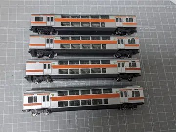 TomixE233계 0번대 그린차 4량