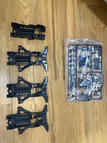 미니 사륜구동 FM-A 섀시 폴리카+ABS 강화 섀시 포함