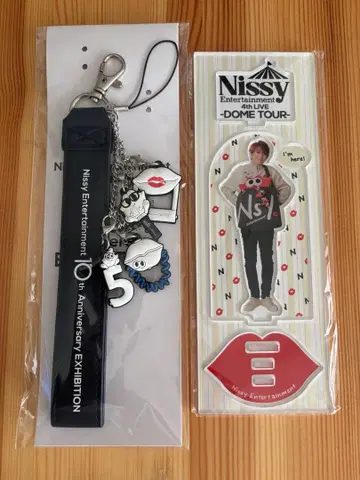 Nissy 아크릴 스탠드 & 스트랩 2점 세트