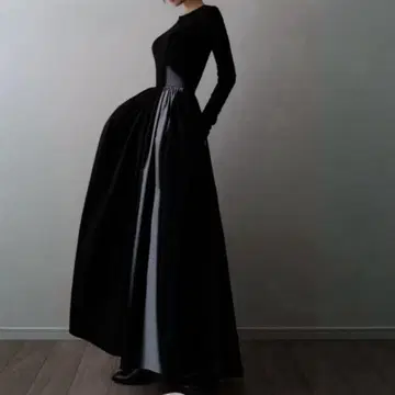 maison celon volume docking dress