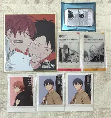 기븐전 색지 굿즈 리츠마후 세트