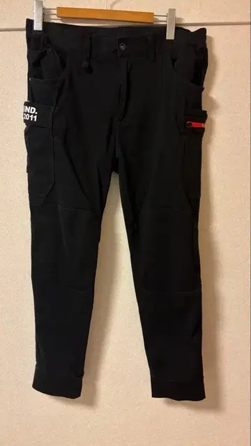 BURTLE 블랙 카고 팬츠 XL No.493