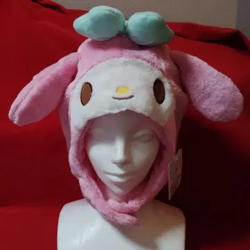 [ 새상품 ] 산리오 마이멜로디 늘어진 귀 인형옷 모자