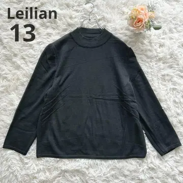 [ 레리안 ] 하이넥 울 니트 스웨터 심플 다크 그린 13