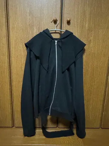 GRANCY 헤비 웨이트 레이어 디자인 풀 지퍼 후디 M 사이즈