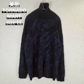 새상품급 TORNADO MART 스톰 링크스몰 터틀넥 니트