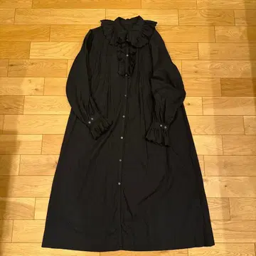 BEAMS BOY 유로 빈티지 프릴 원피스