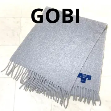 GOBI 100% 캐시미어 그레이 머플러 160cm