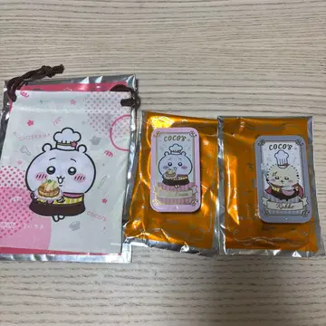 COCO'S 치이카와 (먼작귀) 복조리 가방과 슬라이드 케이스 세트