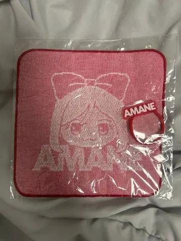 FRUITS ZIPPER 츠키아시 아마네 자카드 손수건, 머리끈