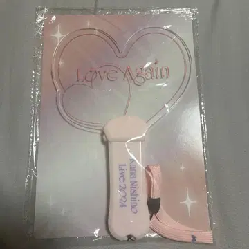 니시노 카나 Love Again 2024 플레이트 라이트