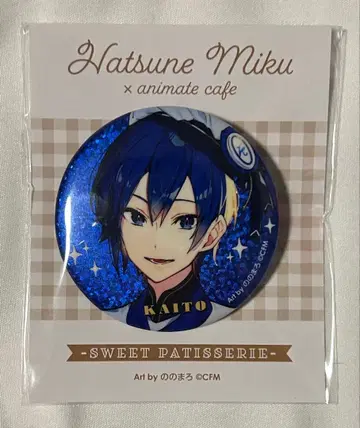 하츠네 미쿠 애니메이트 카페 KAITO 캔뱃지 아크릴 스탠드 세트