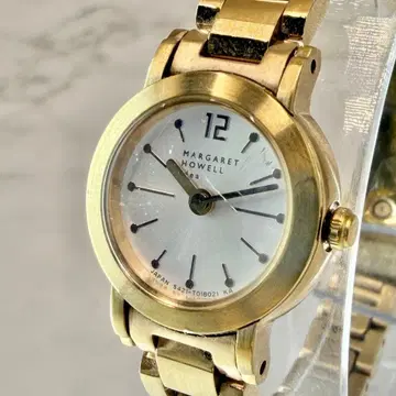 [ 새상품 배터리 ] 마가렛호웰 거울 코팅 다이얼 골드