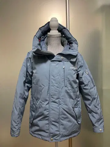 아놀드 파머 라이트 블루 다운 자켓 후드 부착