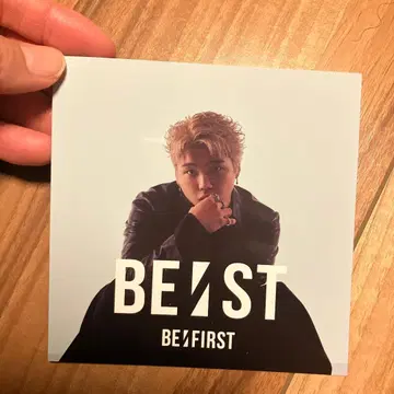 BE:FIRST 아코디언 포토 카드