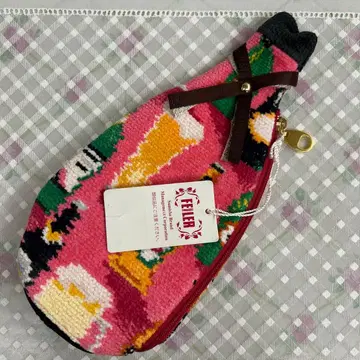 레어 FEILER 페이러 러브러리 파티 파우치 맥주 패턴 단종품