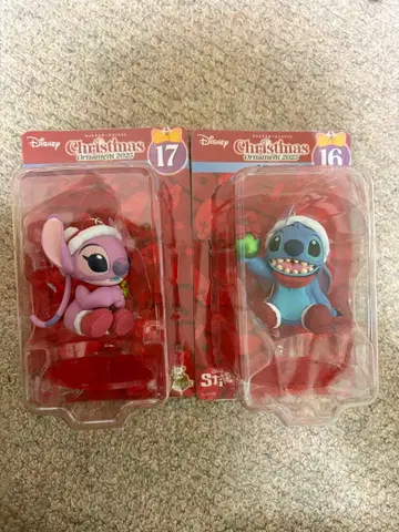 디즈니 크리스마스 오너먼트 2025 스티치 & 엔젤