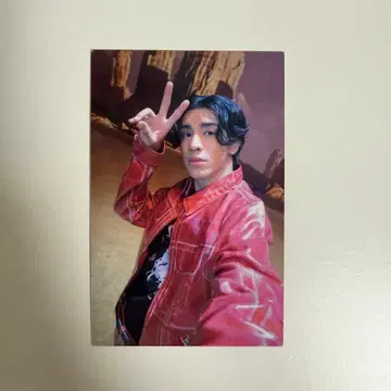 WEESA PSYCHIC FEVER 트레이딩 카드 포토 카드 FIRE