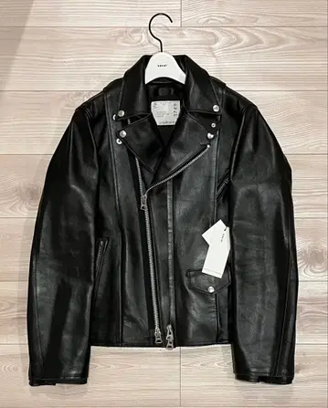 sacai 25AW 가죽 자켓 Leather Jacket 블랙