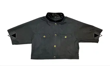 블랙 숏 기장 자켓 L 사이즈