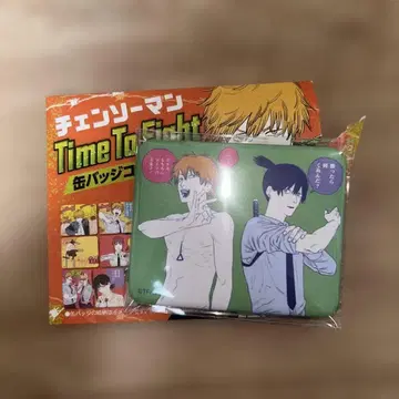 체인소 맨 상하이 중국 점프샵 스퀘어 캔뱃지 덴지 하야카와 아키