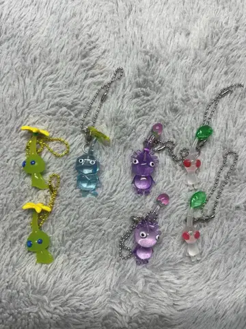 피크민 킨 홀더 세트 7체