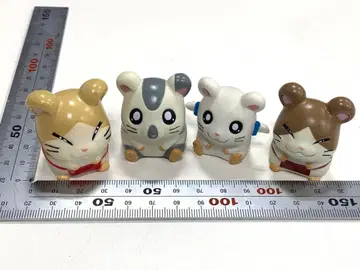 방가방가 햄토리 햄스터 구락부 손가락 인형 피규어 4체 세트