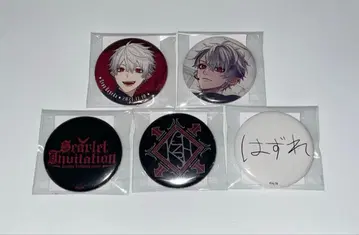 니지산지 캔뱃지 Scarlet Invitation 쿠츠하