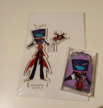 해즈빈 호텔 애니메이트 카페 아크릴 스탠드 아크릴 키링 복스