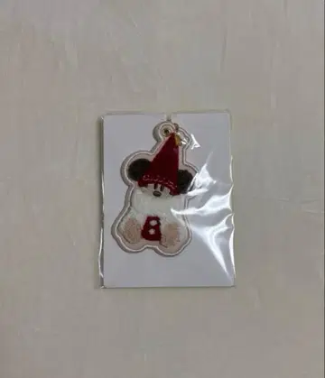 2025 디즈니 크리스마스 리루린린 키체인 빨간색