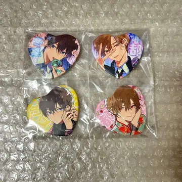 하렐루야 베이비 캔뱃지 하트 캔뱃지 고토 사쿠라사키 토우카