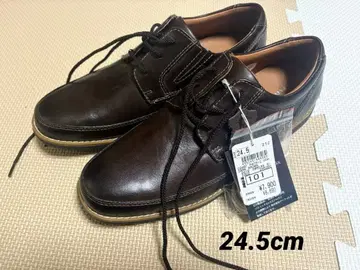 새상품 미사용 PATRICK COX 가죽 신발 다크 브라운 24.5cm