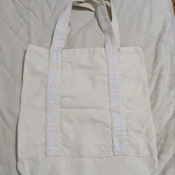 한정품 BE:FIRST 로고 핸들 토트백