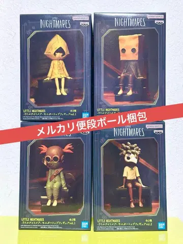 [최저가 미개봉품] 리틀 나이트메어 모니터 탑 피규어 전 4종 컴프 세트