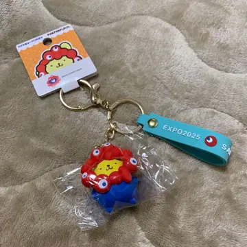 먀쿠먀쿠 폼폼푸딩 오사카 엑스포 키링