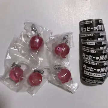 타코피의 원죄 메지루시 액세서리 전 5종 가챠 컴플리트