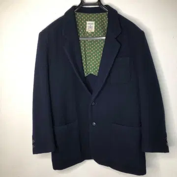 [ 80's ] 슈퍼 럭키 테일러드 자켓 네이비 다크 네이비