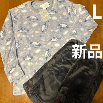 새상품 시나모롤 룸웨어 산리오 파자마 긴팔 파자마 L 사이즈