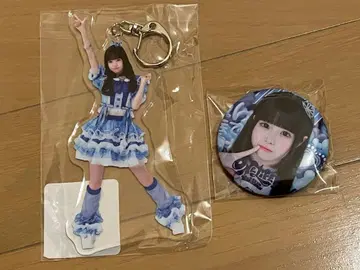 쿠우시 카렌 아크릴 키링 캔뱃지 2종 세트 iLiFE!