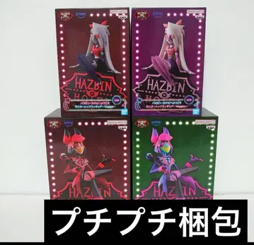 해즈빈 호텔에 오신 것을 환영합니다 모니터 탑 피규어 4점 세트