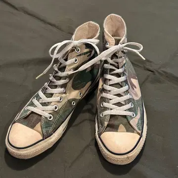 USA제 컨버스 올스타 캔버스 카모 패턴 26cm (7 1/2)