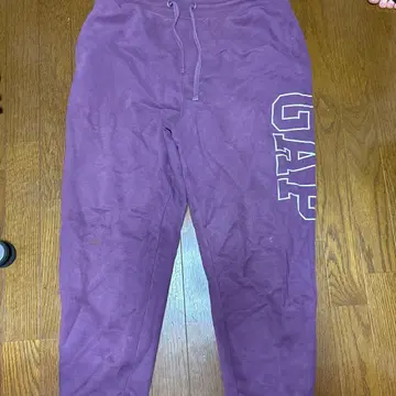 GAP 퍼플 스웨트 팬츠 L 사이즈