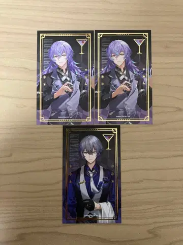 호시미치 쇼 코야나기 로우 Dytica 애니카페 금박 코스터