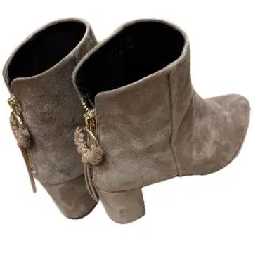 지퍼 달린 숏부츠 BABY LONE CHIAKI KATAGIRI