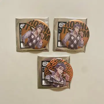 히프노시스 마이크 츠츠지모리 로쇼 캔뱃지 3개 + 덤